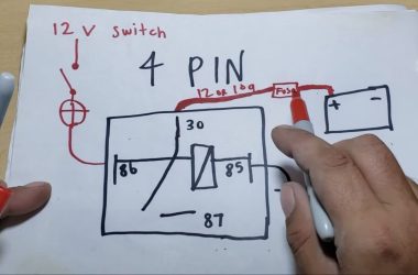 Relay Wiring Diagram 4 PIN
