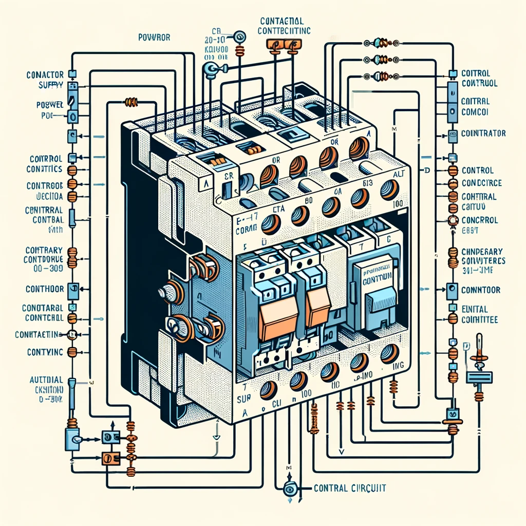 Wiring Diagram For a Contactor