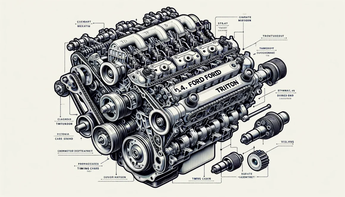 diagrama motor 5.4 ford triton
