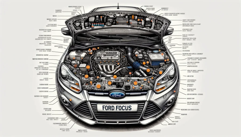 ford focus under the hood diagram